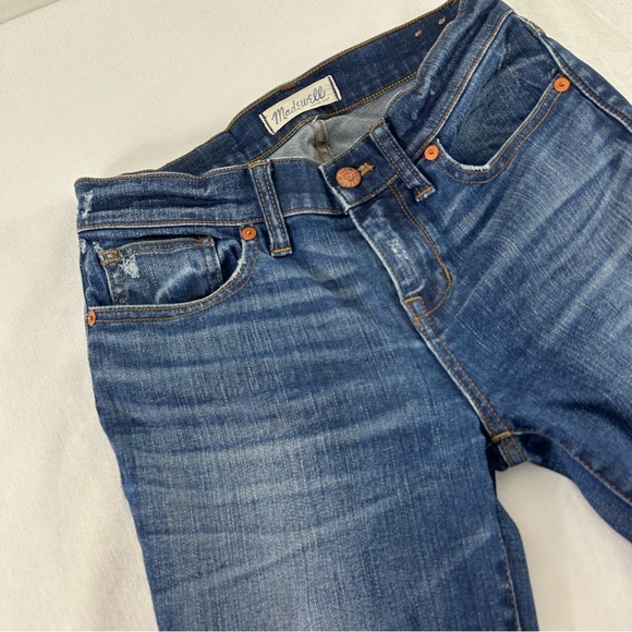Madewell Skinny Skinny Jeans Medium Wash‎ Women’s 26 EUC - Picture 11 of 12